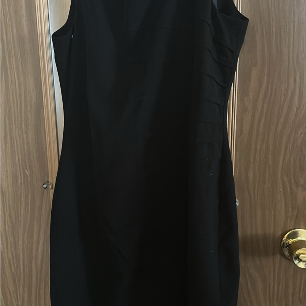 Calvin Klein Black Midi Dress
